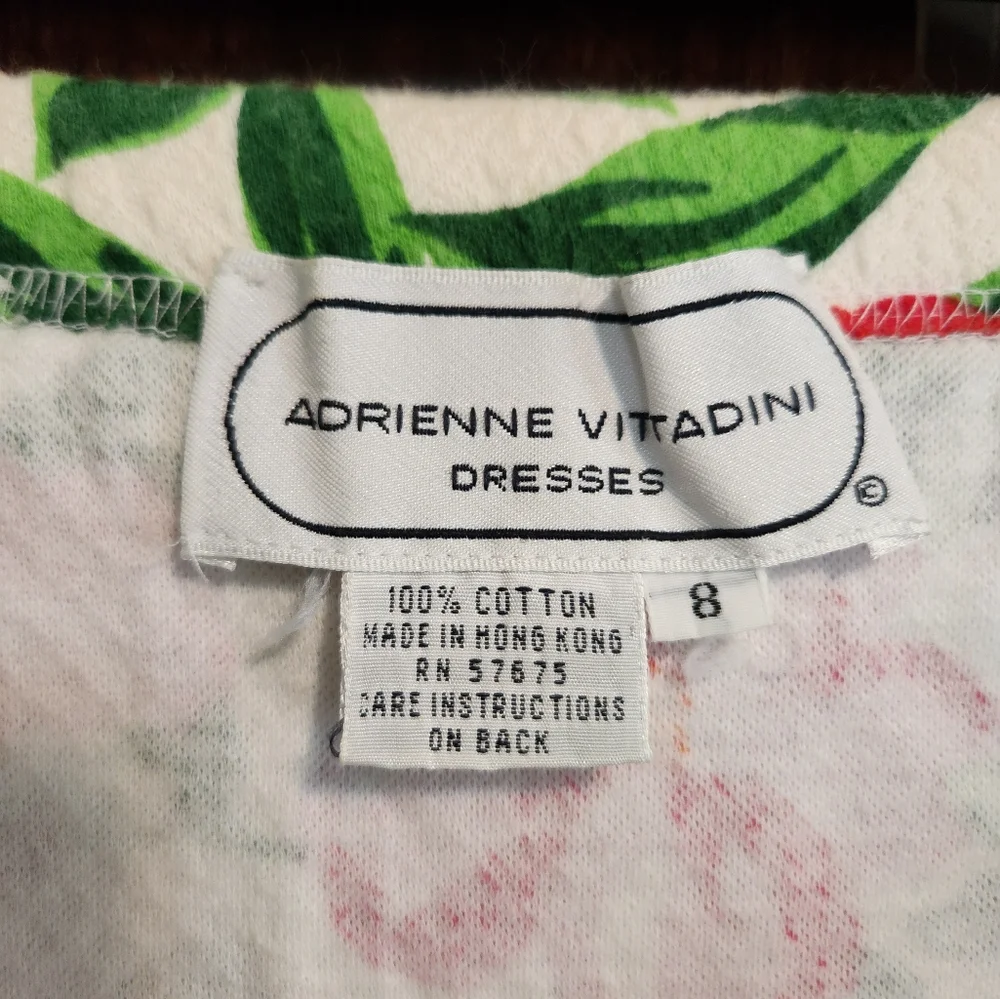 80s Floral Skirt - Picture 2 of 3